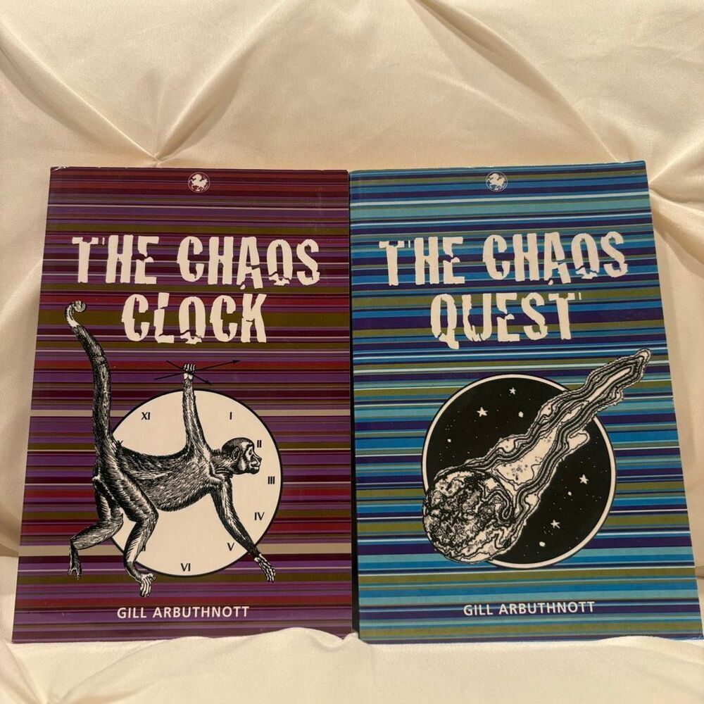 The Chaos Clock and The Chaos Quest Paperback Books by Gil Arbuthnott Children’s